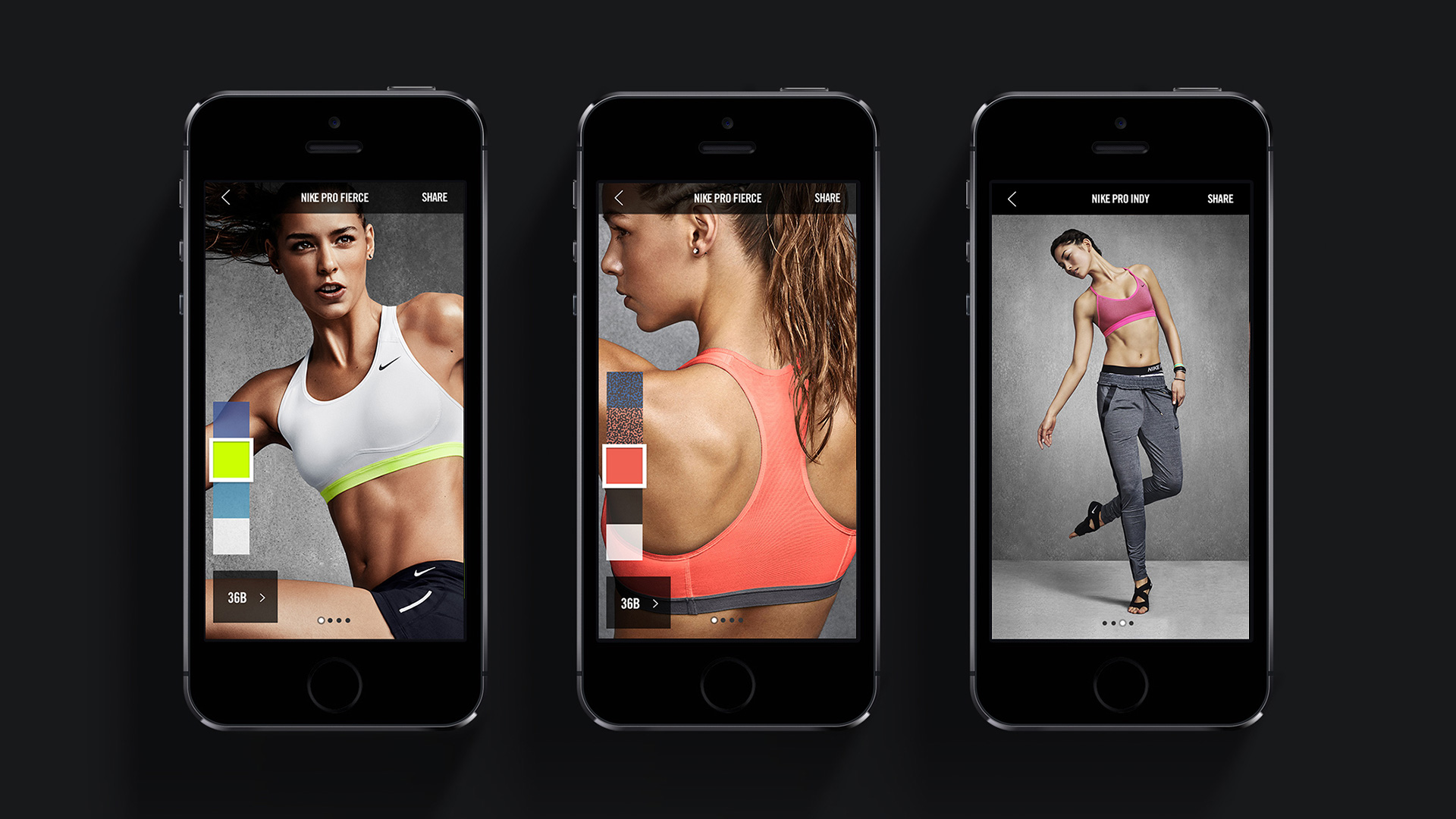 Nike best sale pro app